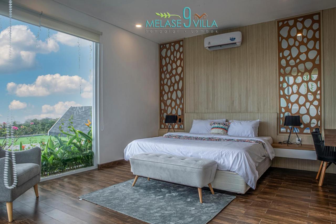 Melase 9 Villa, Senggigi 马塔兰 外观 照片