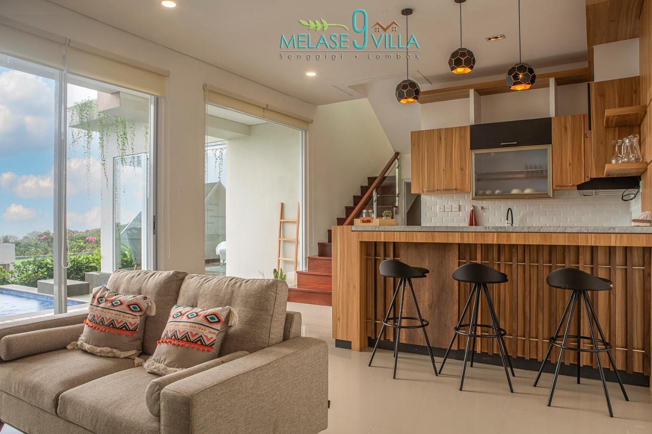 Melase 9 Villa, Senggigi 马塔兰 外观 照片
